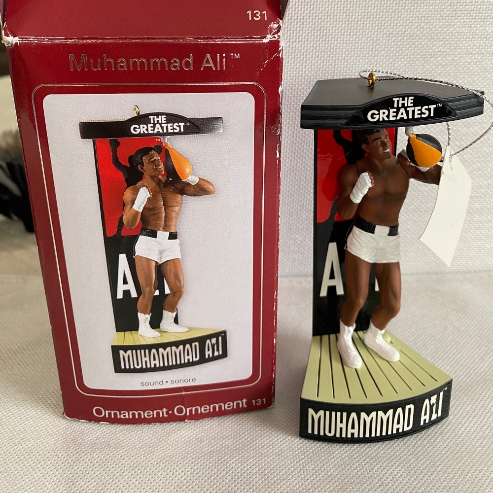 Muhammad Ali Heirloom ornament collection